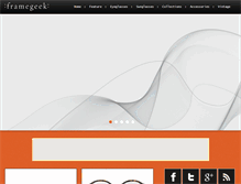 Tablet Screenshot of framegeek.com
